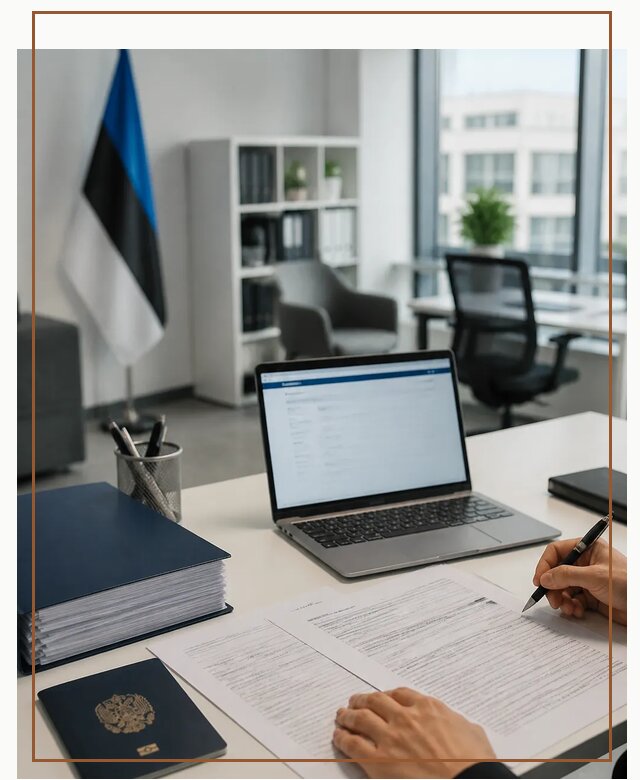 Оформление ВНЖ в Эстонии для переезда и легального проживания в Калуге