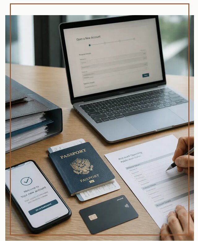 Открытие банковского счета за рубежом в Калуге под ключ